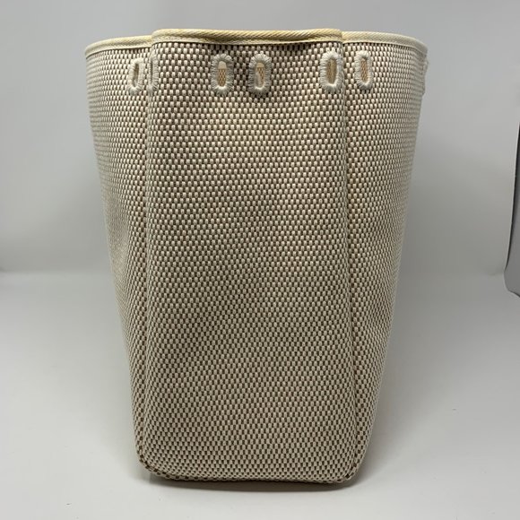 Hermes herbag hand bag beiges canvas - Picture 14 of 16